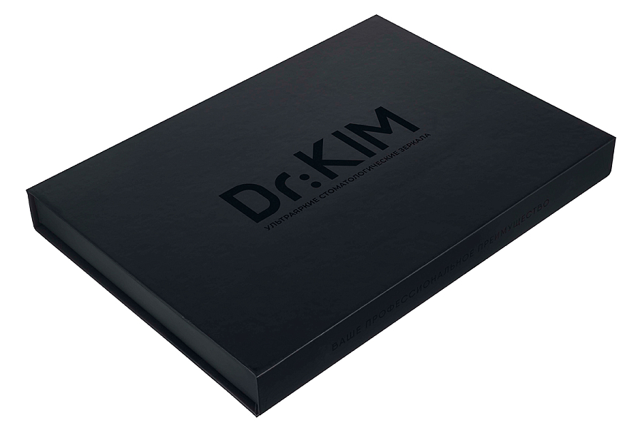 Набор стоматологических зеркал Dr.Kim Black Set - Фото 4