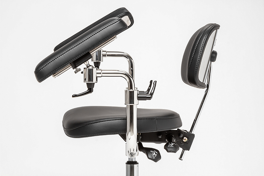 Стул микроскописта Mercury Elite Comfort с обратным газлифтом - Фото 10